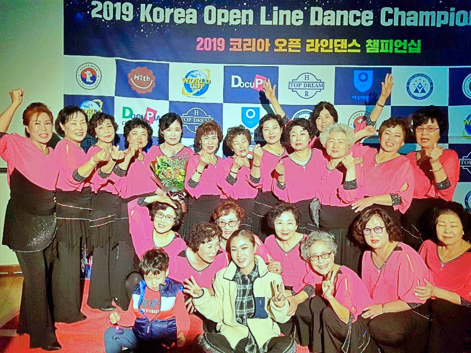 남해군 실버 라인댄스팀, 코리아 오픈 라인댄스 챔피언쉽 정복 