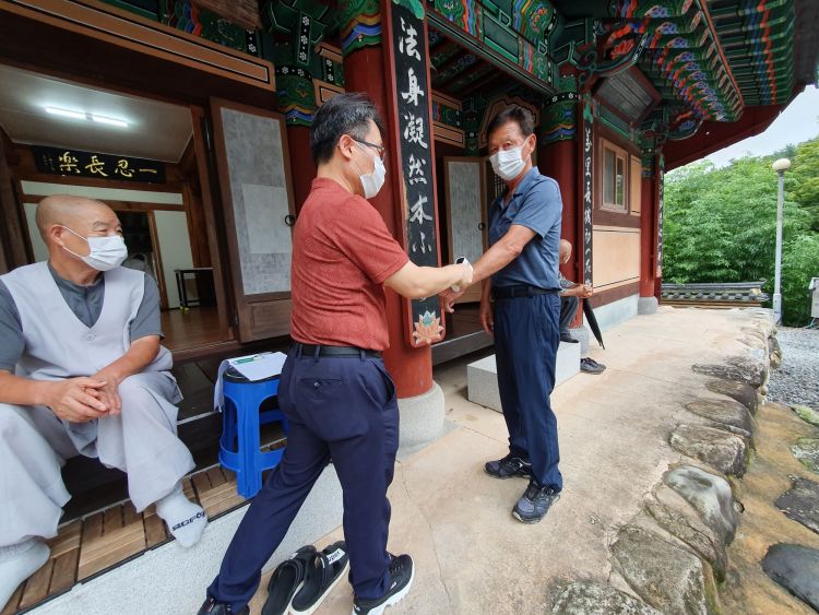 남해군, 코로나 19 대응 종교시설 점검