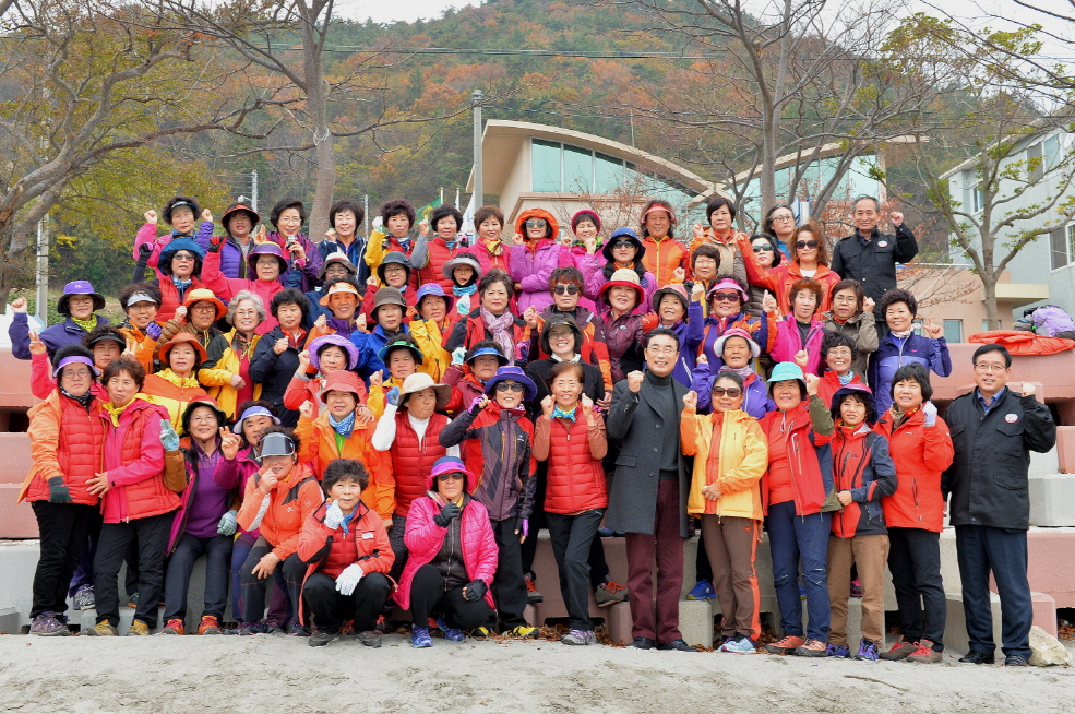 한국생활개선 남해군연합회 바래길 걷기 행사