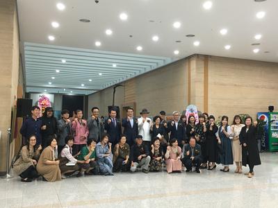 제4회 남해미술협회전 개막식(2019년 10월 1일)